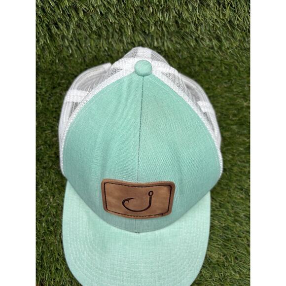 Avid Fishing Pro Performance Snapback Hat Cap Gray Hook Patch Logo - Picture 2 of 5